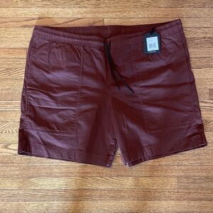 Men's Burgundy Shorts